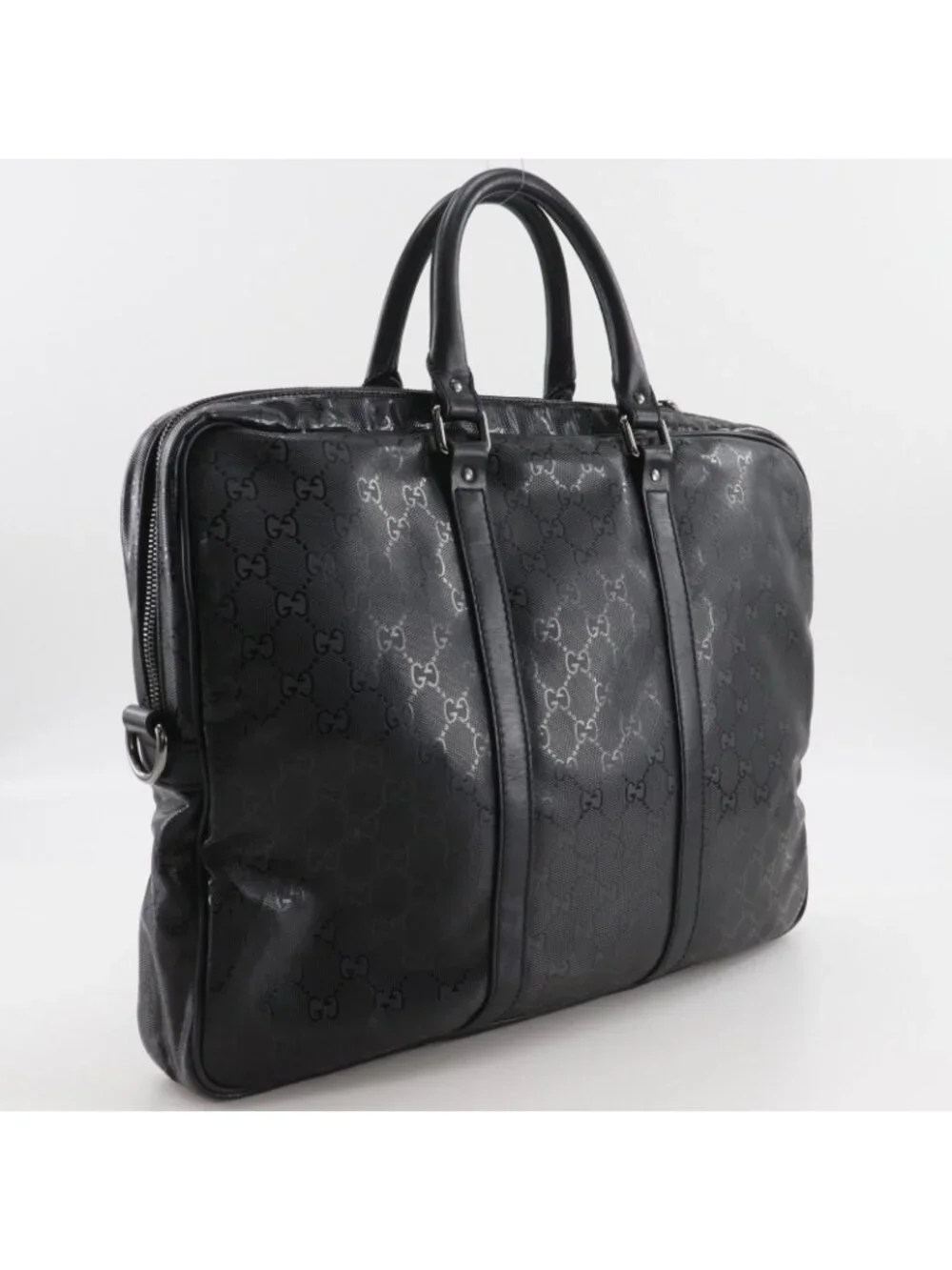 Gucci Briefcase GG Supreme Black Business